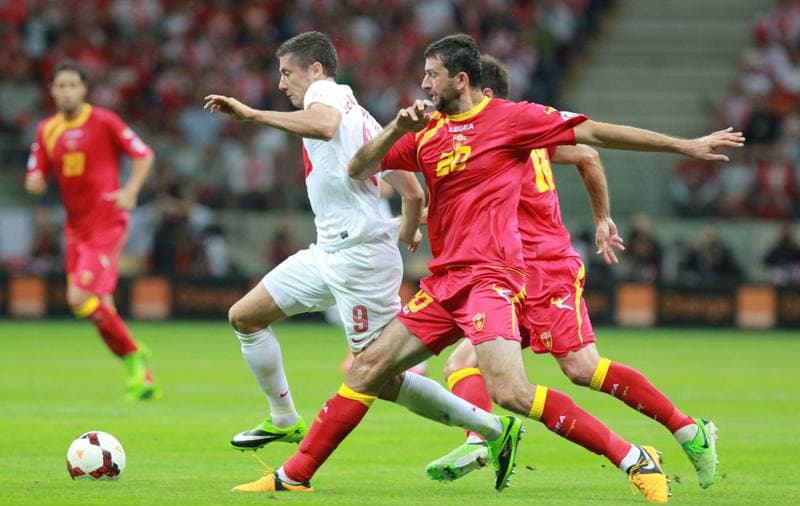 Football. 2014 FIFA World Cup Qualifiers. Poland - Montenegro. 06.09.2013