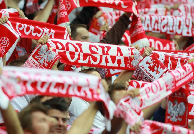 Football. 2014 FIFA World Cup Qualifiers. Poland - Montenegro. 06.09.2013
