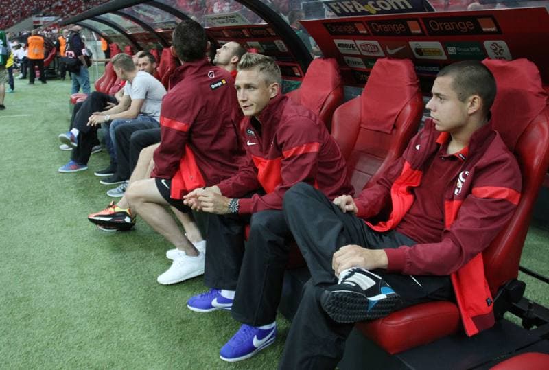 Football. 2014 FIFA World Cup Qualifiers. Poland - Montenegro. 06.09.2013