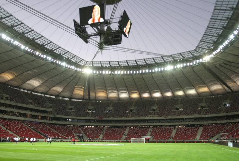 Football. 2014 FIFA World Cup Qualifiers. Poland - Montenegro. 06.09.2013