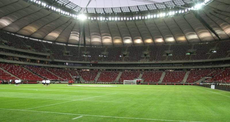 Football. 2014 FIFA World Cup Qualifiers. Poland - Montenegro. 06.09.2013