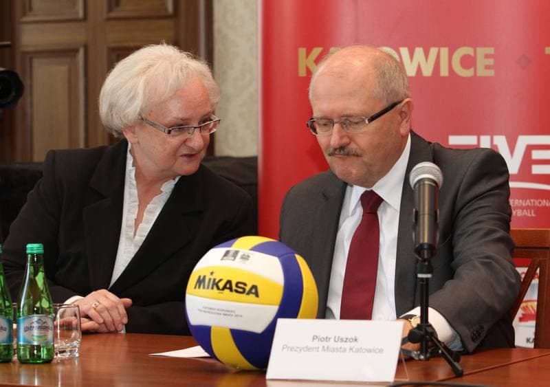 Volleyball. Poland national team. Press Conference. 04.09.2014