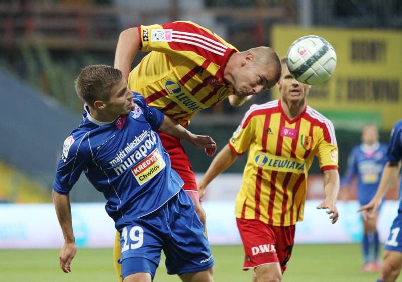 Football. T-Mobile Ekstraklasa. Podbeskidzie Bielsko Biala - Korona Kielce. 02.09.2013