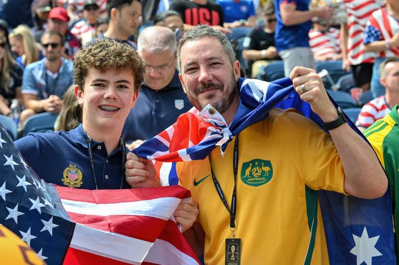 Football. FIFA World Cup 2026. USA - Australia. 19.06.2026