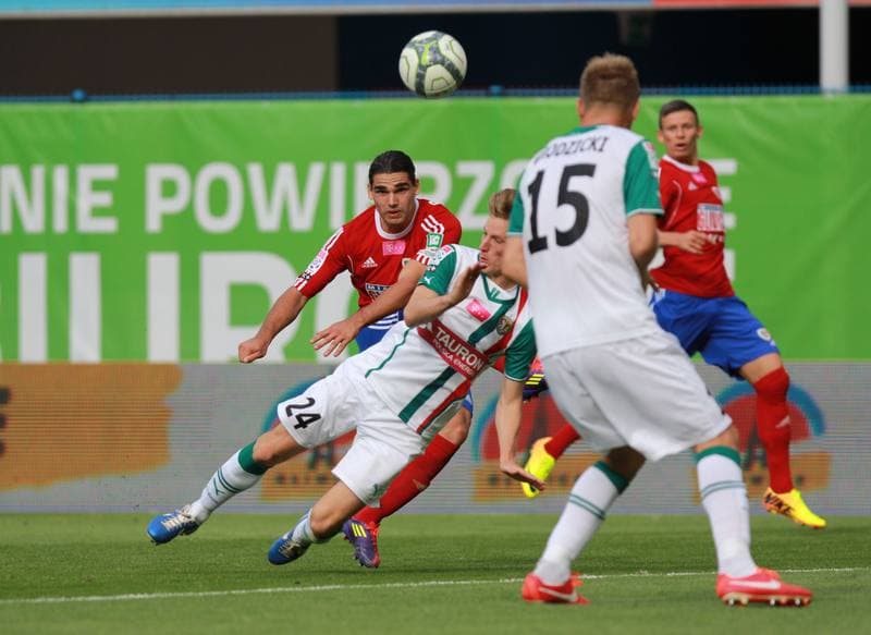 Football. T-Mobile Ekstraklasa. Piast Gliwice - Slask Wroclaw. 01.09.2013
