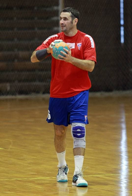 Handball. Friendly Match. Gornik Zabrze - MKS Piotrkowianin Piotrkow Trybunalski. 30.08.2013