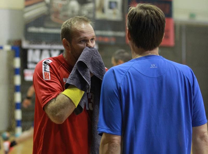 Handball. Friendly Match. Gornik Zabrze - MKS Piotrkowianin Piotrkow Trybunalski. 30.08.2013