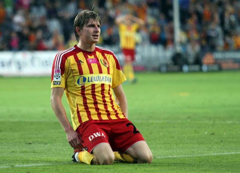 Football. T-Mobile Ekstraklasa. Korona Kielce - Piast Gliwice. 26.09.2014
