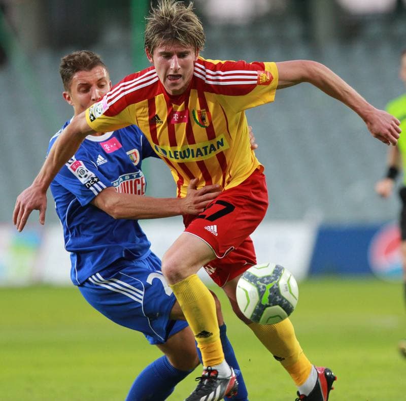 Football. T-Mobile Ekstraklasa. Korona Kielce - Piast Gliwice. 26.09.2014