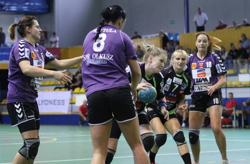 Handball. Lyoness Cup. KPR Ruch Chorzow - SPR Olkusz. 23.08.2013