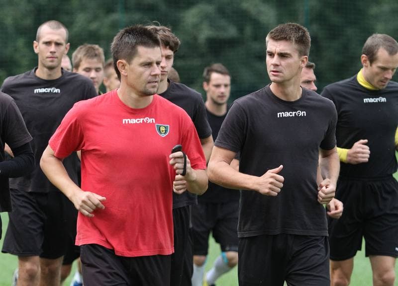 Football. GKS Katowice. Training. 22.08.2013