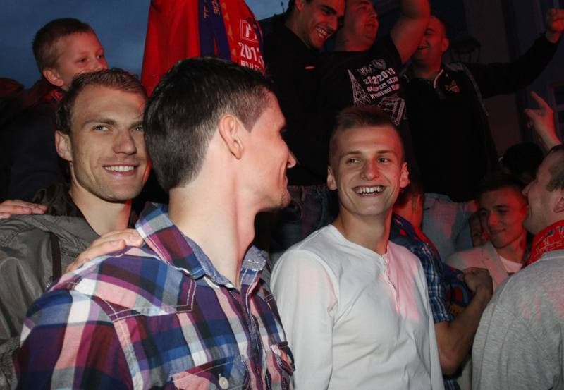 Football. Piast Gliwice. Press Conference. 02.06.2013