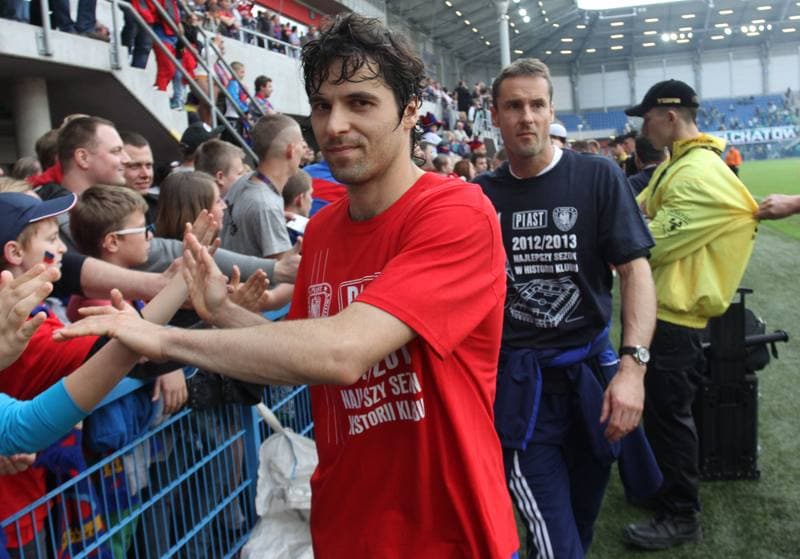 Football. T-Mobile Ekstraklasa. Piast Gliwice - GKS Belchatow. 02.06.2013