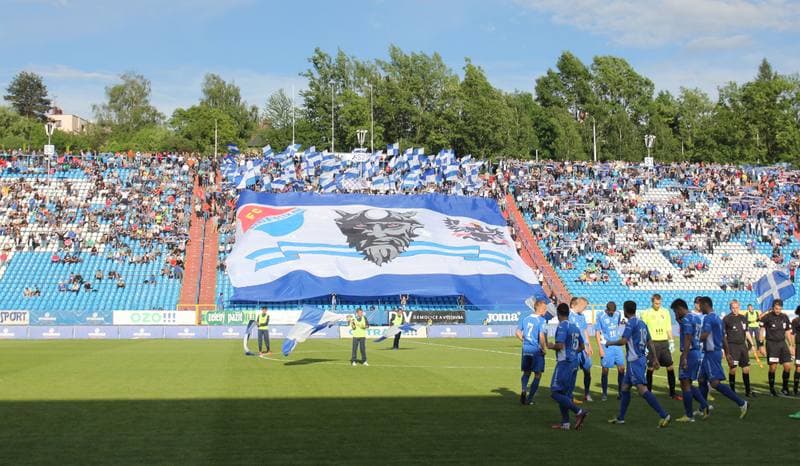 Football. Gambrinus Liga. Banik Ostrava - Dukla Praga. 22.05.2013