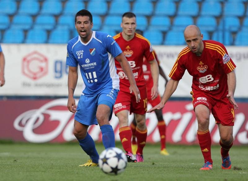 Football. Gambrinus Liga. Banik Ostrava - Dukla Praga. 22.05.2013