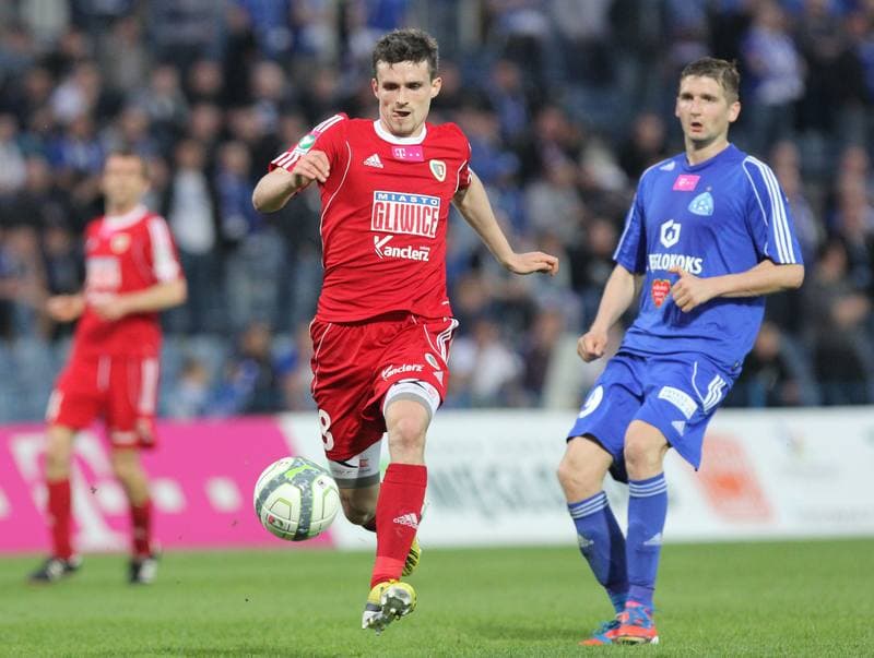 Football. T-Mobile Ekstraklasa. Ruch Chorzow - Piast Gliwice. 06.05.2013
