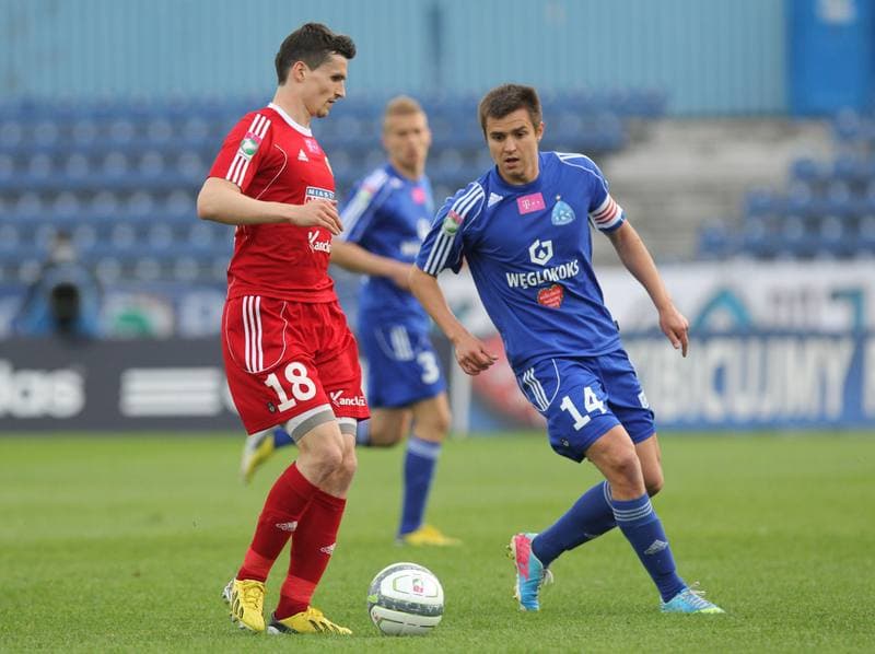 Football. T-Mobile Ekstraklasa. Ruch Chorzow - Piast Gliwice. 06.05.2013