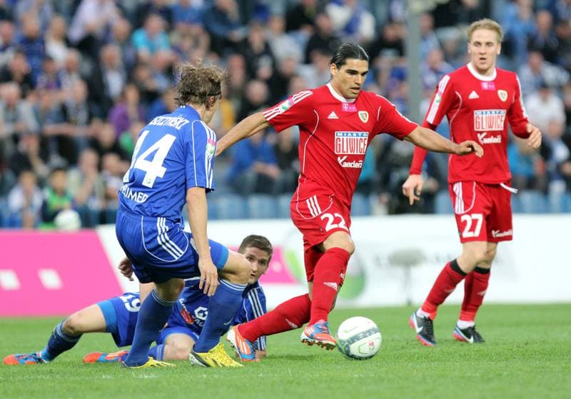 Football. T-Mobile Ekstraklasa. Ruch Chorzow - Piast Gliwice. 06.05.2013