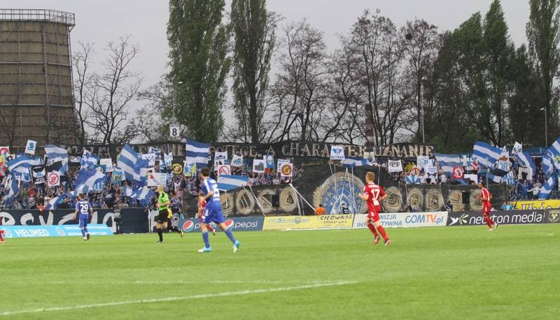 Football. T-Mobile Ekstraklasa. Ruch Chorzow - Piast Gliwice. 06.05.2013