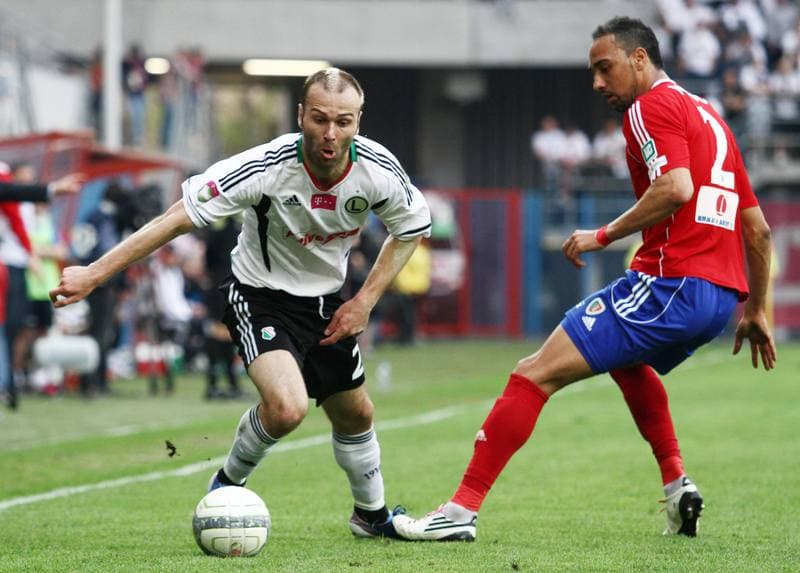 Football. T-Mobile Ekstraklasa. Piast Gliwice - Legia Warsaw. 27.04.2013