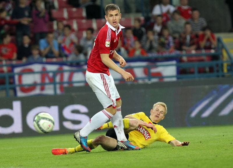 Football. T-Mobile Ekstraklasa. Wisla Krakow - Widzew Lodz. 26.04.2013