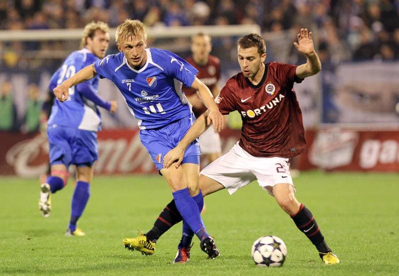 Football. Gambrinus Liga. Banik Ostrava - Sparta Prague. 20.04.2013