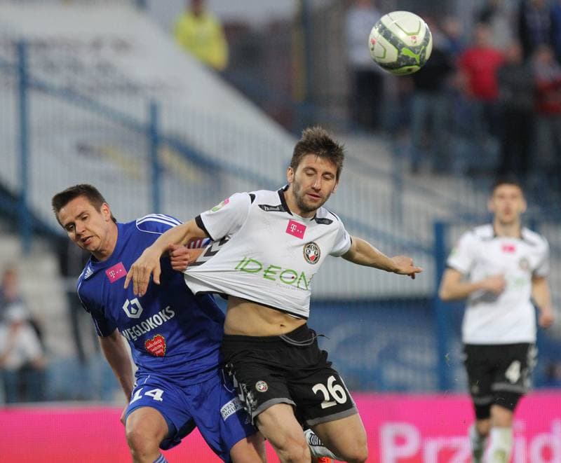 Football. T-Mobile Ekstraklasa. Ruch Chorzow - Polonia Warszawa. 22.04.2013