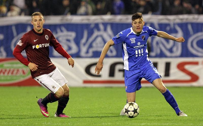 Football. Gambrinus Liga. Banik Ostrava - Sparta Prague. 20.04.2013
