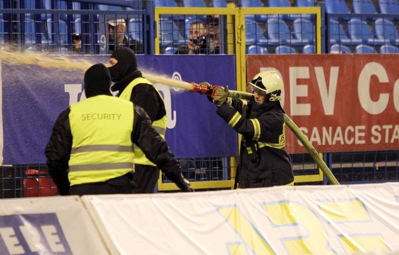 Football. Gambrinus Liga. Banik Ostrava - Sparta Prague. 20.04.2013