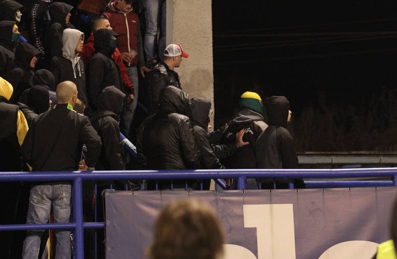 Football. Gambrinus Liga. Banik Ostrava - Sparta Prague. 20.04.2013