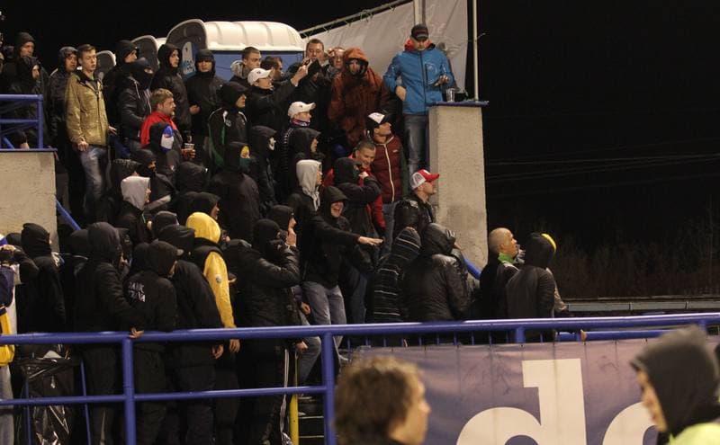 Football. Gambrinus Liga. Banik Ostrava - Sparta Prague. 20.04.2013
