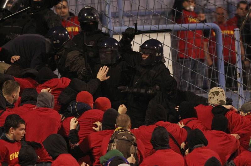 Football. Gambrinus Liga. Banik Ostrava - Sparta Prague. 20.04.2013
