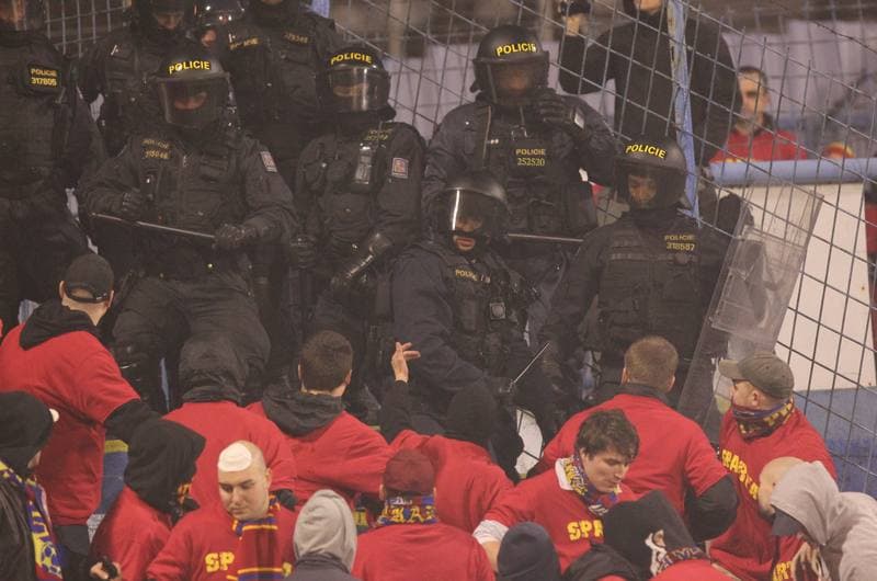 Football. Gambrinus Liga. Banik Ostrava - Sparta Prague. 20.04.2013