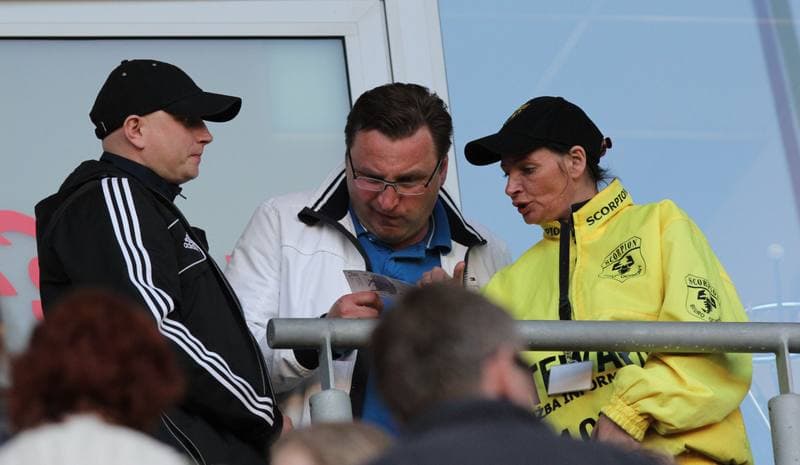 Football. T-Mobile Ekstraklasa. Piast Gliwice - Lech Poznan. 15.04.2013