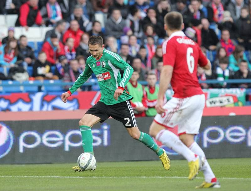 Football. T-mobile Ekstraklasa. Wisla Krakow - Legia Warsaw. 13.04.2013