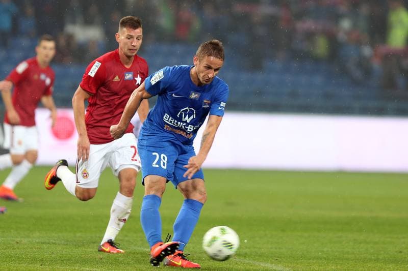 Football. Lotto Ekstraklasa. Wisla Krakow - Bruk-Bet Termalica Nieciecza. 21.10.2016