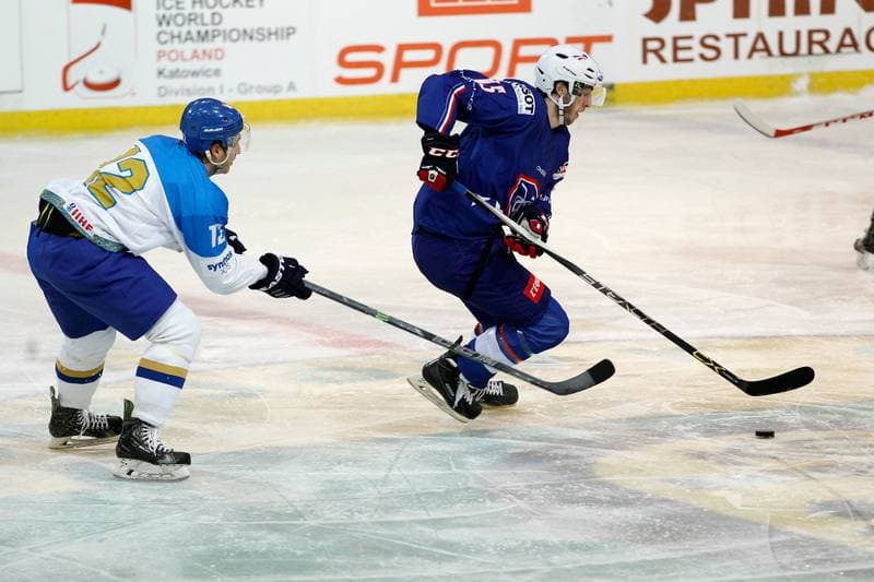 Ice Hockey. EIHC. Kazakhstan - France. 17.12.2015