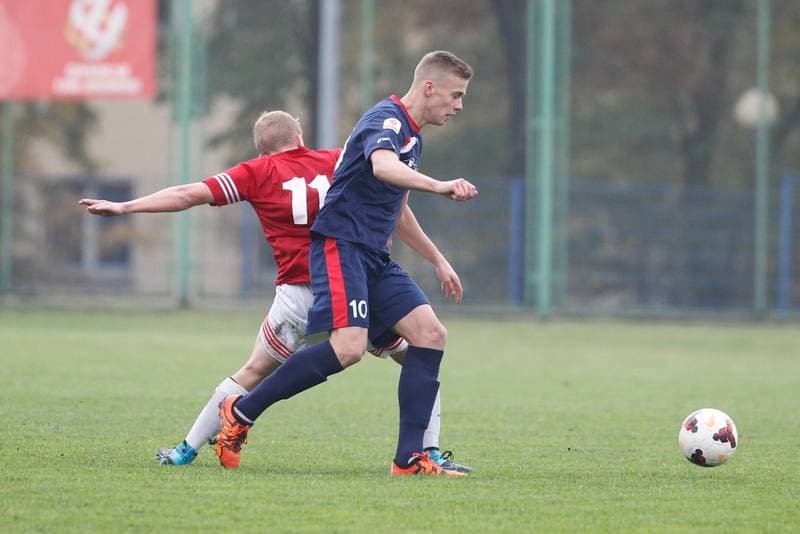 Football. Centralna Liga Juniorow. Gwarek Zabrze - FC Academy Wroclaw. 22.10.2016