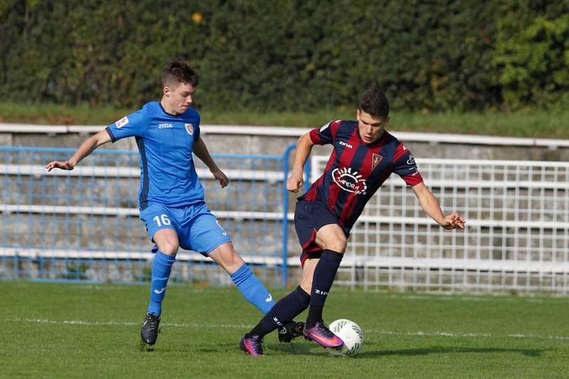 Football. Centralna Liga Juniorow. Piast Gliwice - Pogon Szczecin. 22.10.2016