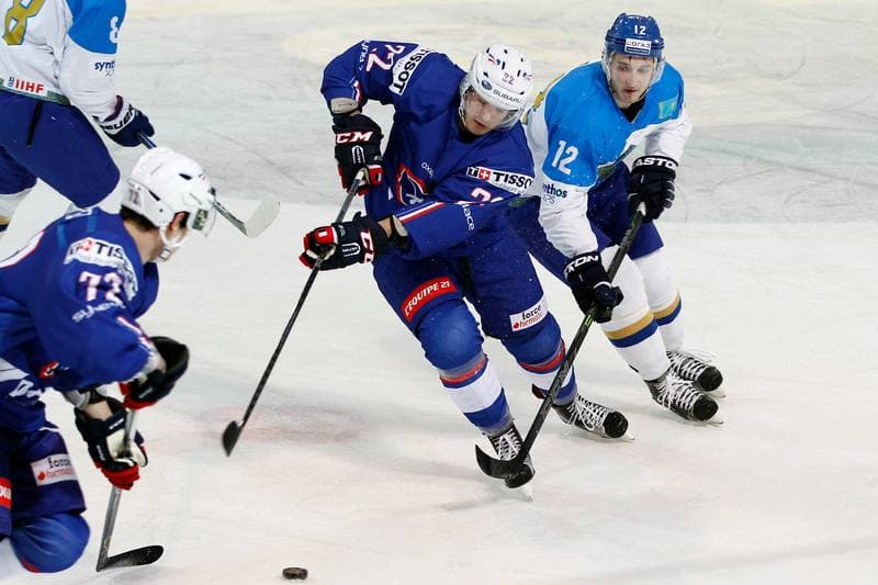 Ice Hockey. EIHC. Kazakhstan - France. 17.12.2015