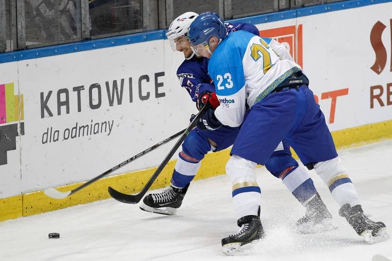 Ice Hockey. EIHC. Kazakhstan - France. 17.12.2015