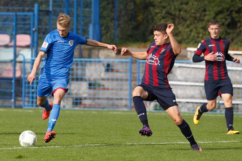 Football. Centralna Liga Juniorow. Piast Gliwice - Pogon Szczecin. 22.10.2016