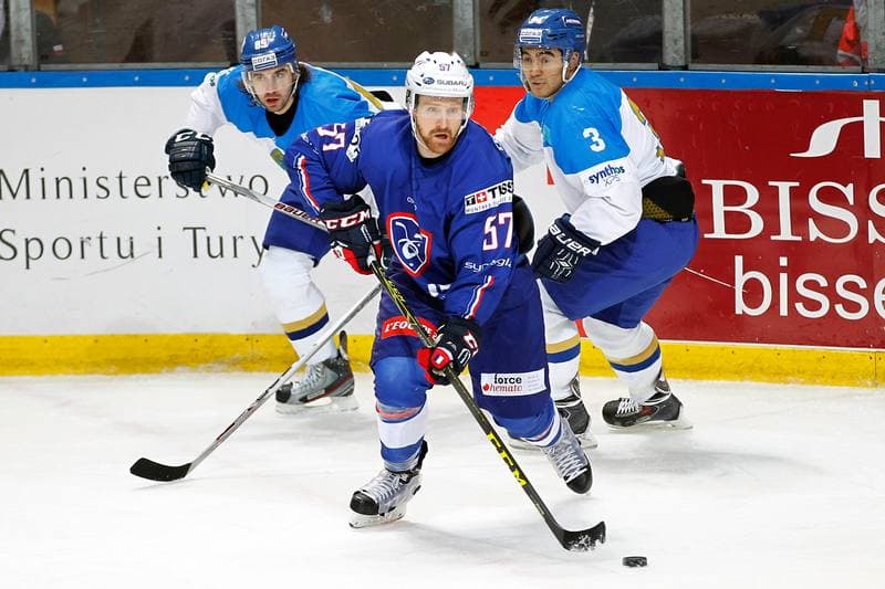 Ice Hockey. EIHC. Kazakhstan - France. 17.12.2015