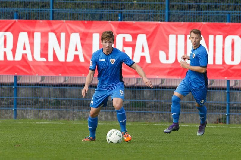 Football. Centralna Liga Juniorow. Piast Gliwice - Pogon Szczecin. 22.10.2016