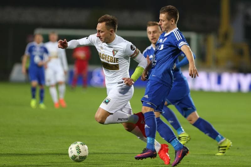 Football. I Liga. Zaglebie Sosnowiec - Wigry Suwalki. 22.10.2016