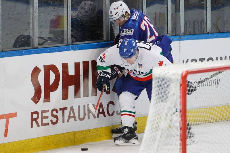 Ice Hockey. EIHC. France - Italy. 18.12.2015