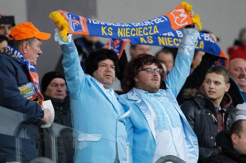 Football. PKO BP Ekstraklasa. Termalica Bruk-Bet Nieciecza - Ruch Chorzow. 19.12.2015