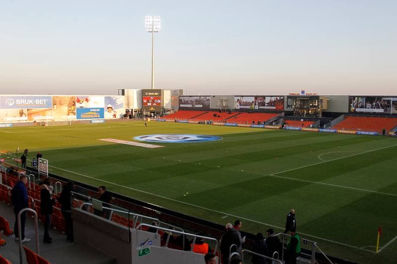 Football. PKO BP Ekstraklasa. Termalica Bruk-Bet Nieciecza - Ruch Chorzow. 19.12.2015
