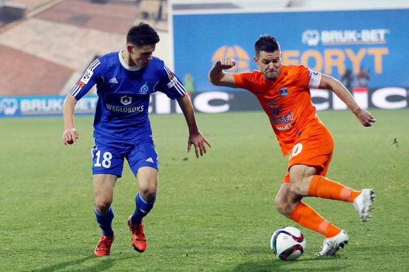 Football. PKO BP Ekstraklasa. Termalica Bruk-Bet Nieciecza - Ruch Chorzow. 19.12.2015
