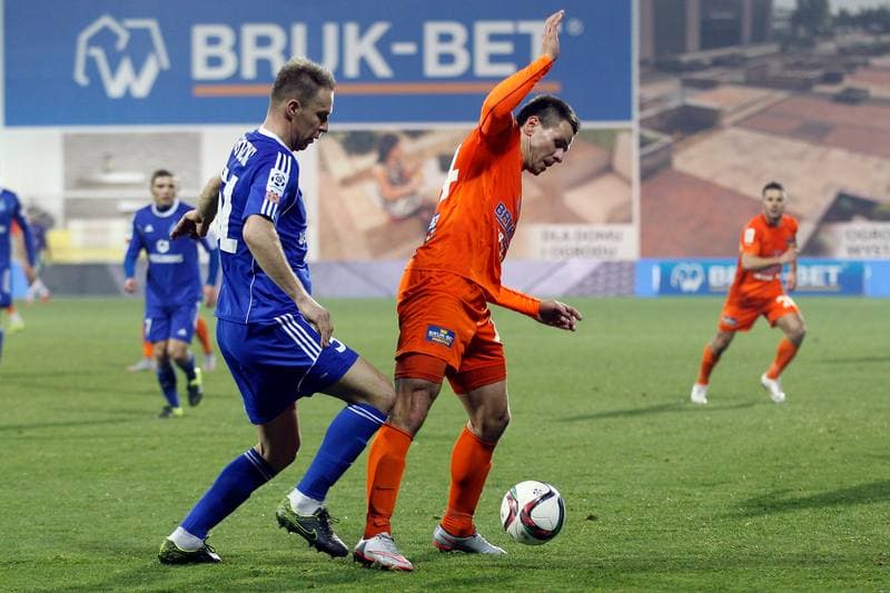 Football. PKO BP Ekstraklasa. Termalica Bruk-Bet Nieciecza - Ruch Chorzow. 19.12.2015
